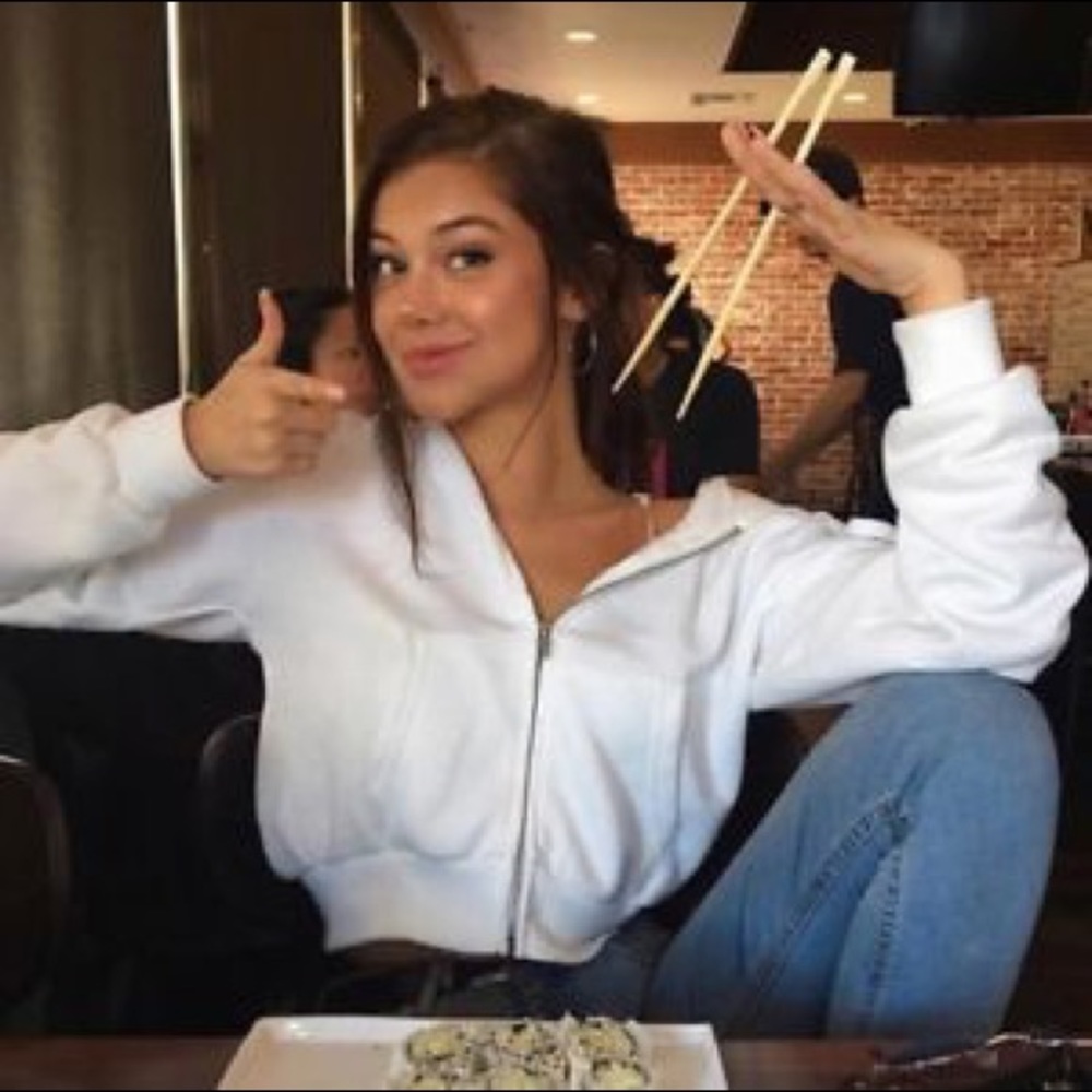 Brandy Melville Zip Up